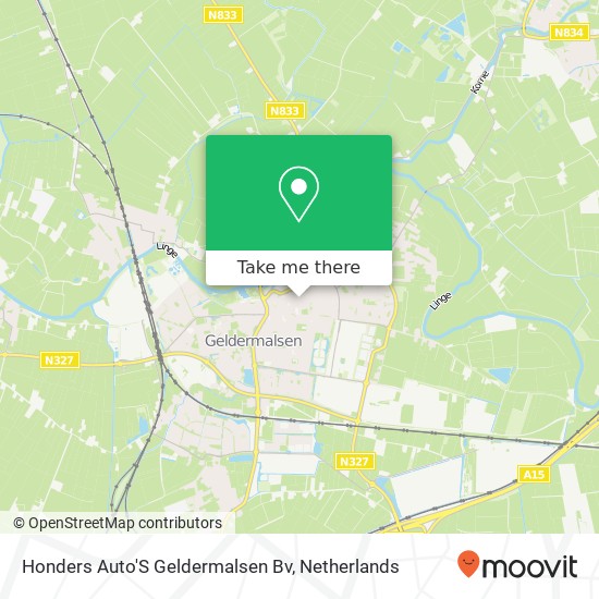 Honders Auto'S Geldermalsen Bv map