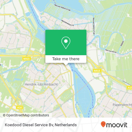 Koedood Diesel Service Bv Karte