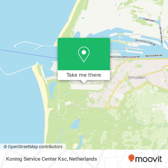 Koning Service Center Ksc map
