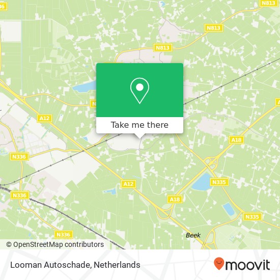 Looman Autoschade map