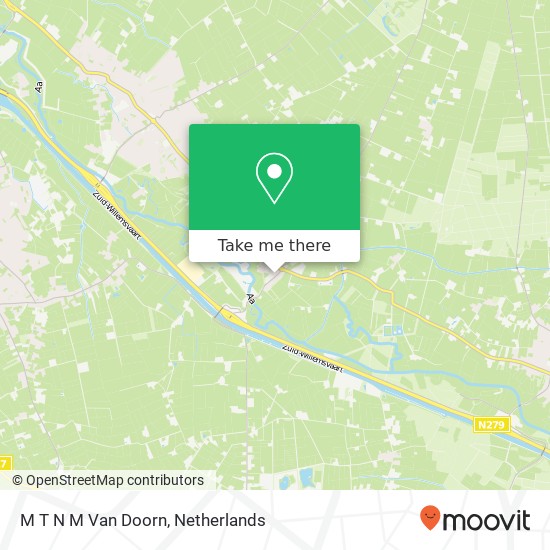 M T N M Van Doorn map