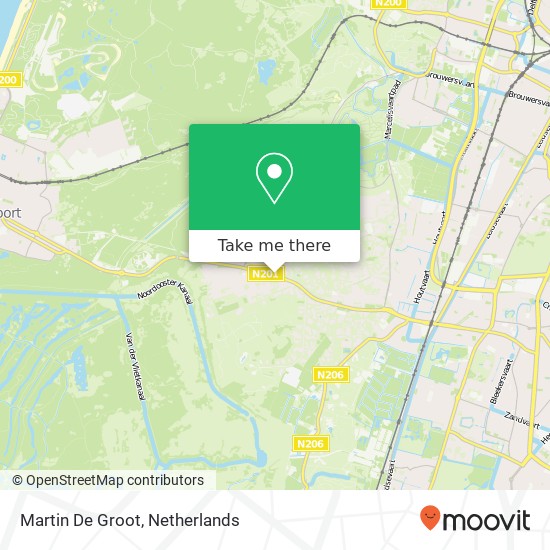 Martin De Groot map
