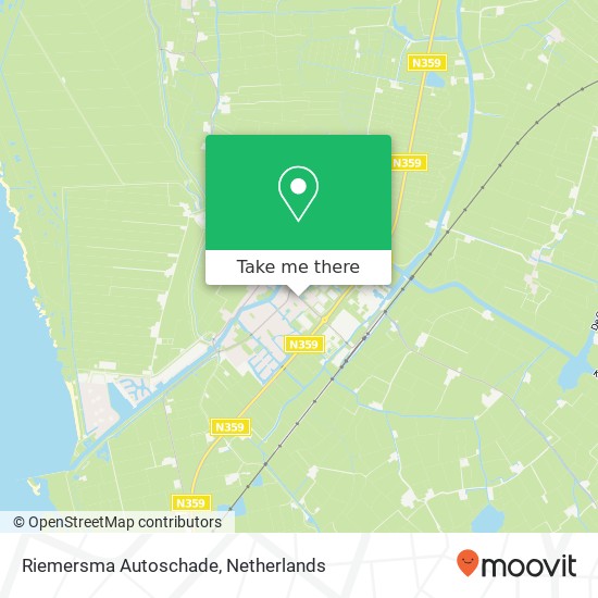 Riemersma Autoschade map