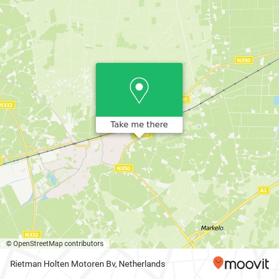 Rietman Holten Motoren Bv Karte