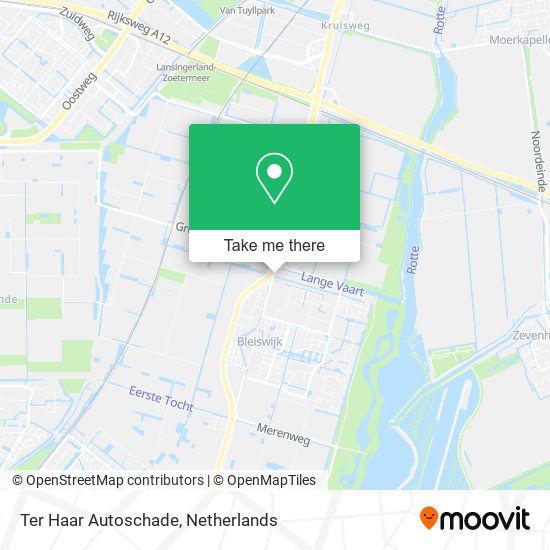 Ter Haar Autoschade map