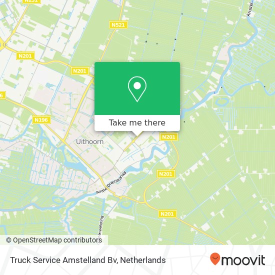 Truck Service Amstelland Bv Karte