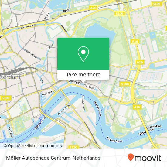 Möller Autoschade Centrum map