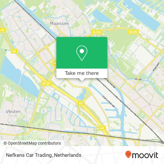 Nefkens Car Trading map