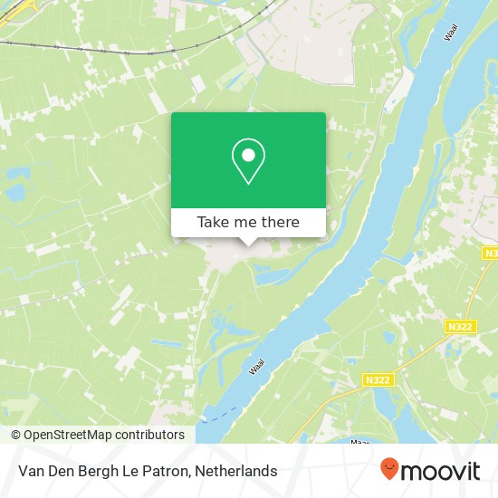 Van Den Bergh Le Patron map