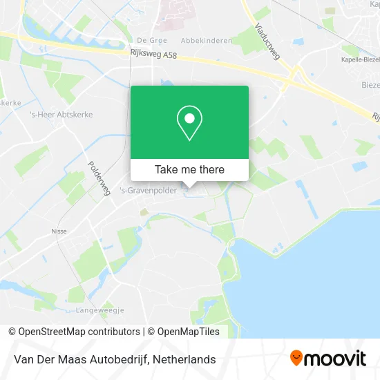 Van Der Maas Autobedrijf map