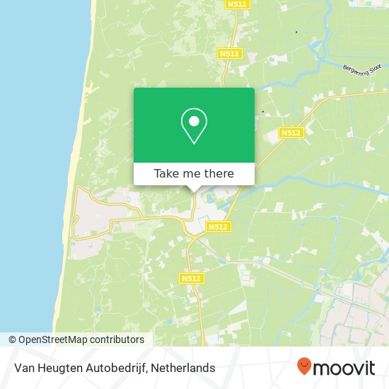 Van Heugten Autobedrijf map