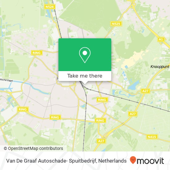 Van De Graaf Autoschade- Spuitbedrijf map