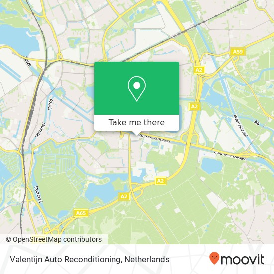 Valentijn Auto Reconditioning map