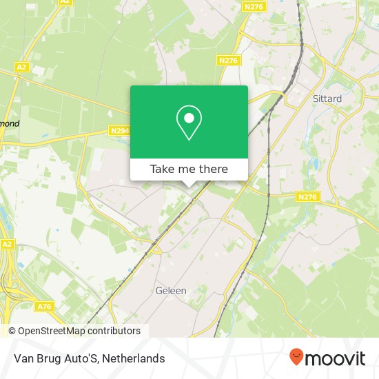 Van Brug Auto'S map