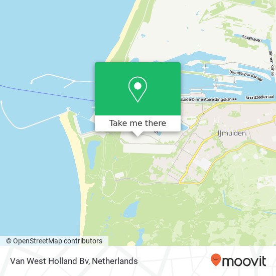 Van West Holland Bv map