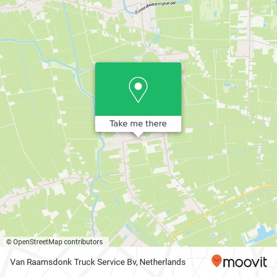 Van Raamsdonk Truck Service Bv map