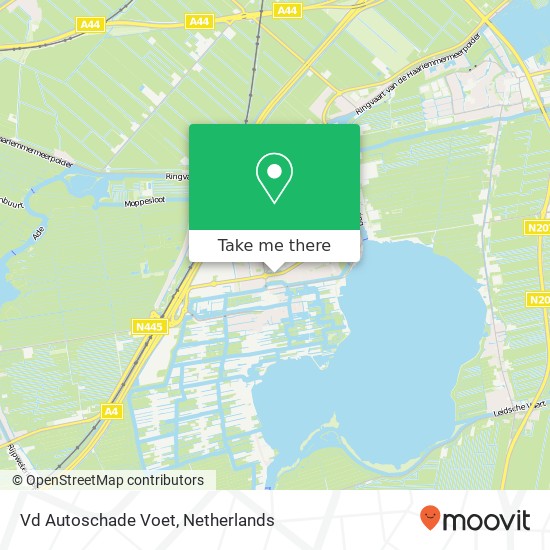 Vd Autoschade Voet map