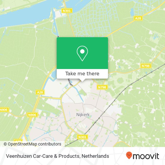 Veenhuizen Car-Care & Products Karte