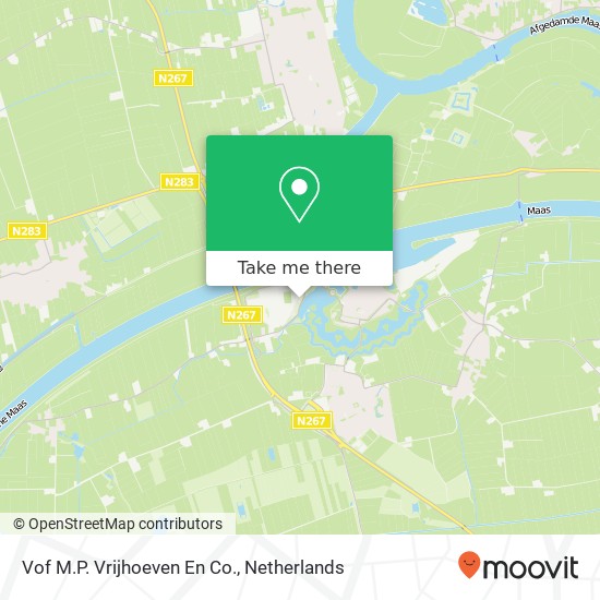 Vof M.P. Vrijhoeven En Co. map