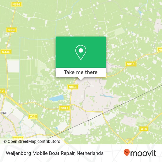 Weijenborg Mobile Boat Repair map