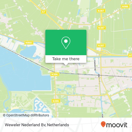 Weweler Nederland Bv Karte