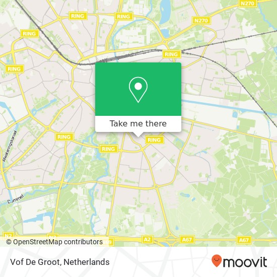 Vof De Groot map