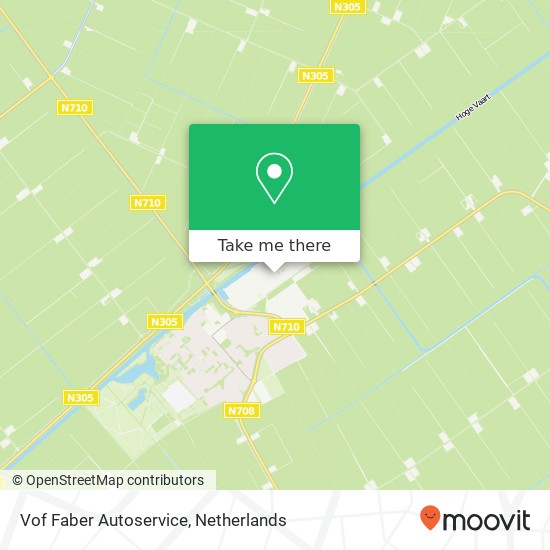 Vof Faber Autoservice map