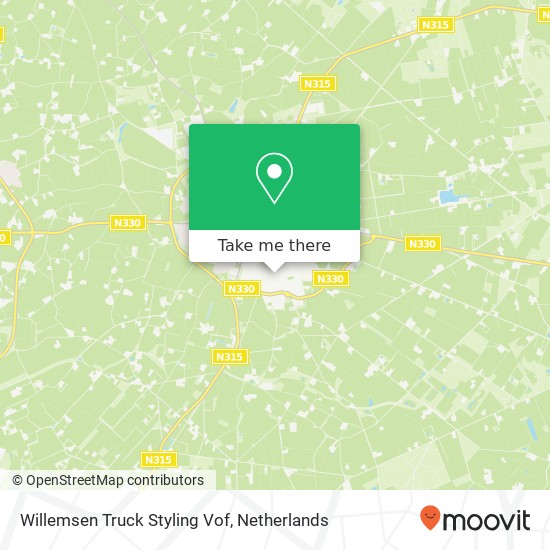 Willemsen Truck Styling Vof Karte