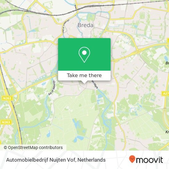 Automobielbedrijf Nuijten Vof map