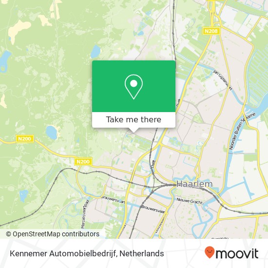 Kennemer Automobielbedrijf map