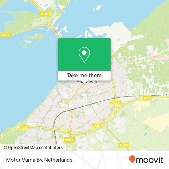 Motor Vama Bv map