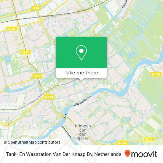 Tank- En Wasstation Van Der Knaap Bv map