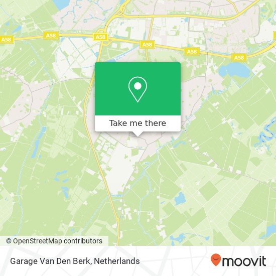 Garage Van Den Berk map