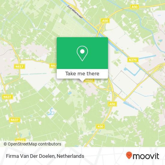 Firma Van Der Doelen map