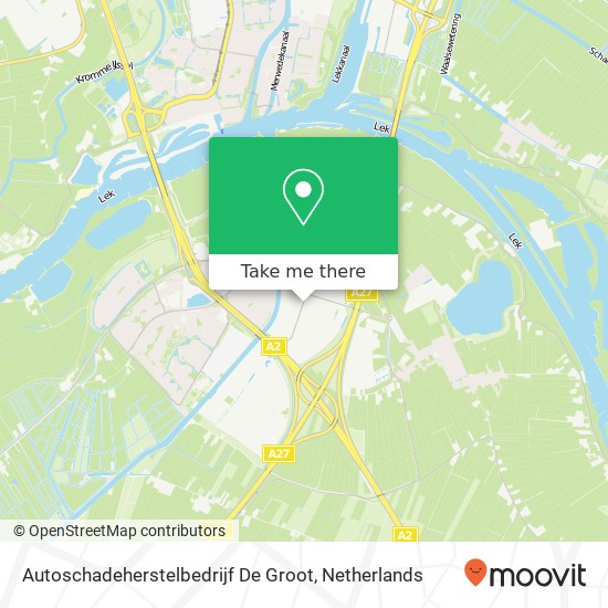 Autoschadeherstelbedrijf De Groot map