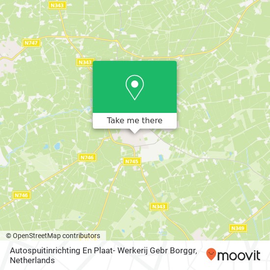 Autospuitinrichting En Plaat- Werkerij Gebr Borggr map