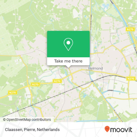 Claassen, Pierre map