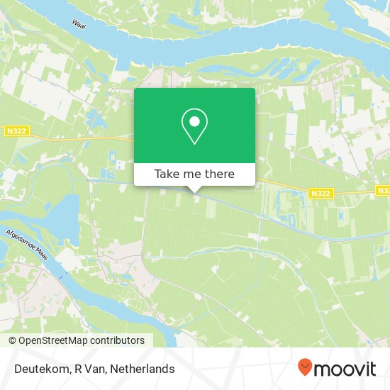 Deutekom, R Van map