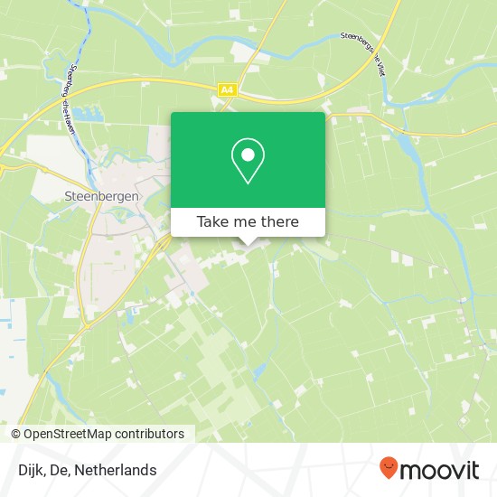 Dijk, De map