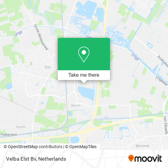 Velba Elst Bv map