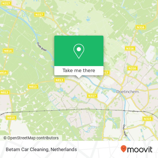 Betam Car Cleaning map