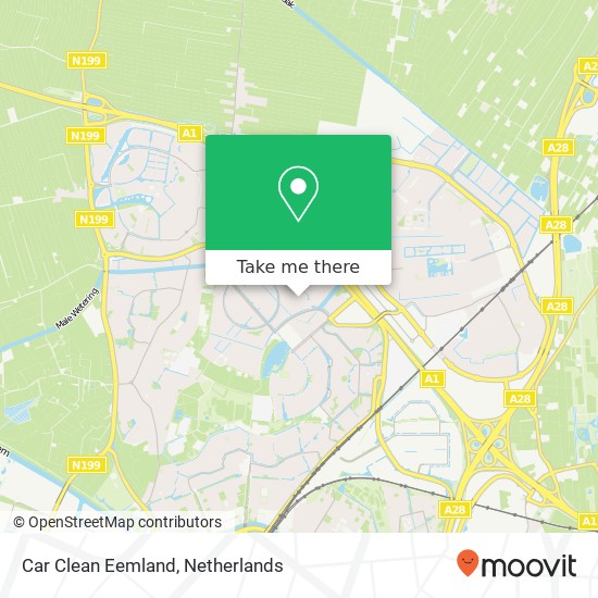 Car Clean Eemland Karte