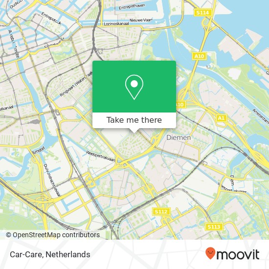 Car-Care map