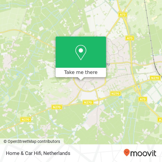 Home & Car Hifi map