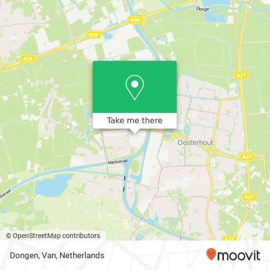 Dongen, Van map