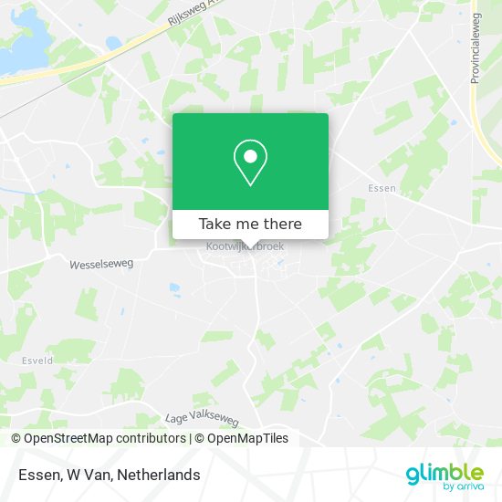 Essen, W Van map