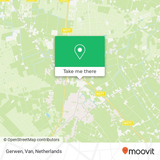 Gerwen, Van map