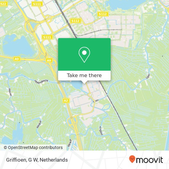 Griffioen, G W map