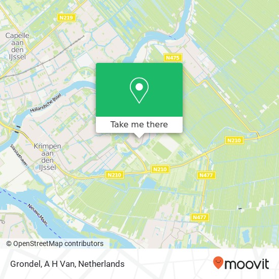 Grondel, A H Van map
