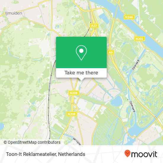 Toon-It Reklameatelier map